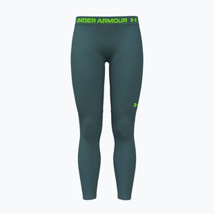 Dámske tréningové legíny Under Armour HeatGear rack green/hyper green