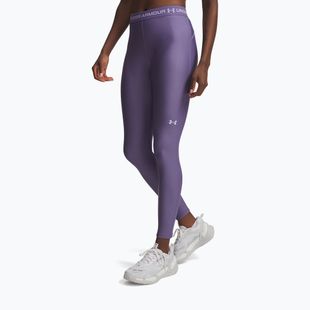 Dámske tréningové legíny Under Armour HeatGear purple luxe/purple crest