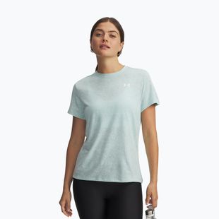 Dámske tréningové tričko Under Armour Tech Pixelate refresh mint/white