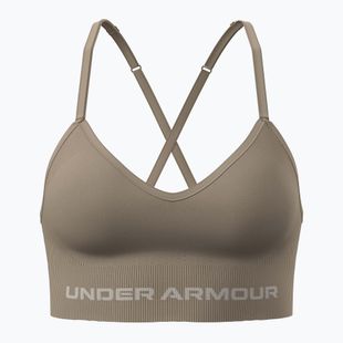 Športová podprsenka Under Armour Vanish Seamless Low city khaki/summit white