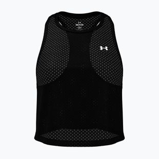 Dámske tréningové tielko Under Armour Tech Sport Mesh Crop Tank black/white