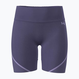 Dámske tréningové šortky Under Armour Vanish Seamless purple luxe/purple crest/purple crest
