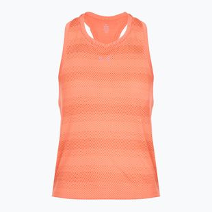 Dámske bežecké tričko Under Armour Velociti Singlet electric tangerine/black/green mode