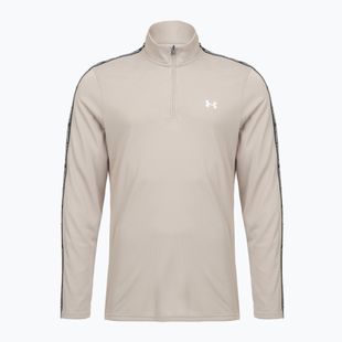 Pánska mikina Under Armour Tech Taping 1/2 Zip timberwolf taupe/black/white