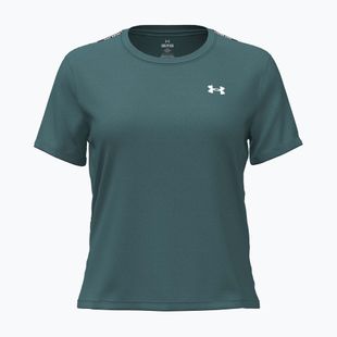 Dámske tréningové tričko Under Armour Tech Wordmark Tape rack green/black/white