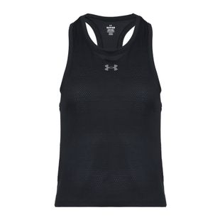 Dámske bežecké tričko Under Armour Velociti Singlet black/black/metallic silver