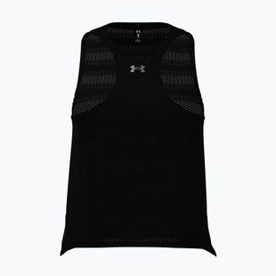 Dámske bežecké tričko Under Armour Velociti Singlet black/black/metallic silver