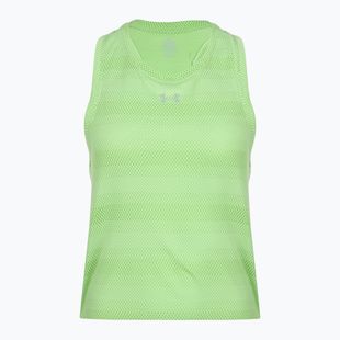 Dámske bežecké tričko Under Armour Velociti Singlet lumos lime/white