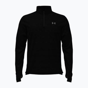 Pánska bežecká mikina Under Armour Velociti 1/4 Zip black/black/metallic silver