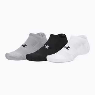 Pánske ponožky Under Armour Performance Cotton NS 3 pack white/steel/steel