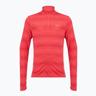 Pánska bežecká mikina Under Armour Velociti 1/4 Zip lumos lime/mod gray