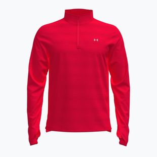 Pánska bežecká mikina Under Armour Velociti 1/4 Zip lumos lime/mod gray