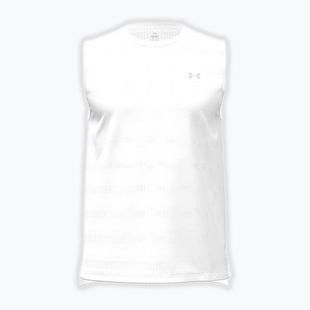 Pánske bežecké tričko Under Armour Velociti Tank white/black/distant gray