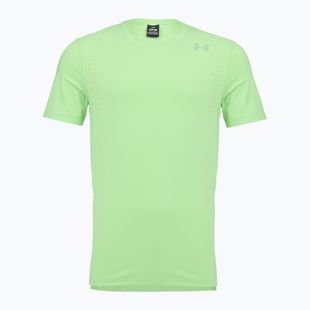 Pánske bežecké tričko Under Armour Velociti Pro lumos lime/white
