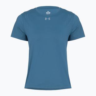 Dámske bežecké tričko Under Armour Velociti Pro wham blue/hyper green/white