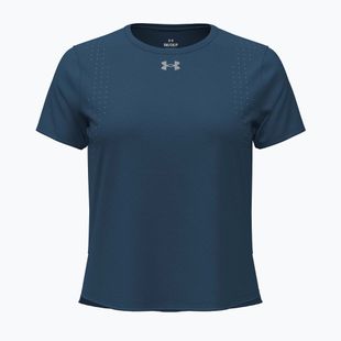 Dámske bežecké tričko Under Armour Velociti Pro wham blue/hyper green/white