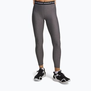 Dámske tréningové legíny Under Armour HeatGear charcoal light heather/black