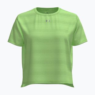 Dámske bežecké tričko Under Armour Velociti lumos lime/white