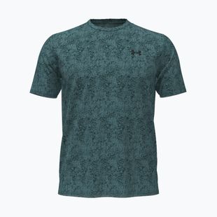 Pánske tréningové tričko Under Armour Tech Tee Pixelate rack green/black