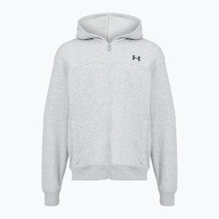Pánska mikina Under Armour Rival LW FZ mod gray light heather/black