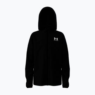 Pánska tréningová bunda Under Armour Vibe Woven Windbreaker Jacket black/white