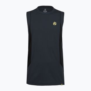 Pánske basketbalové tričko Under Armour Curry Training Tank lumin yellow