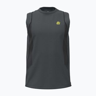 Pánske basketbalové tričko Under Armour Curry Training Tank lumin yellow