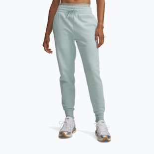 Dámske nohavice Under Armour Rival Fleece Joggers enamel blue/white