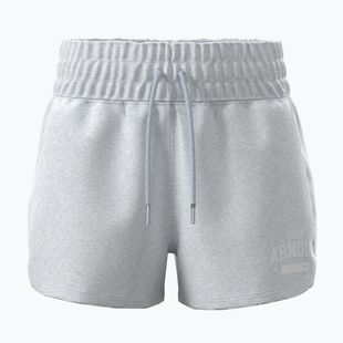 Dámske šortky Under Armour Icon Fleece Nov mod gray light heather/white