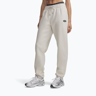 Nohavice dámske Under Armour Icon Fleece Nov Jogger summit white/white