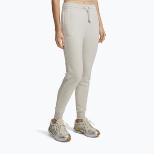 Dámske nohavice Under Armour Icon Fleece Jogger summit white/white