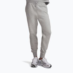 Dámske nohavice Under Armour Icon Fleece Jogger mod gray light heather/white