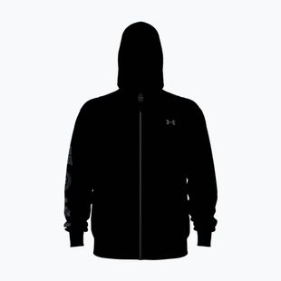 Pánska mikina Under Armour Rival LW Graphic FZ black/black