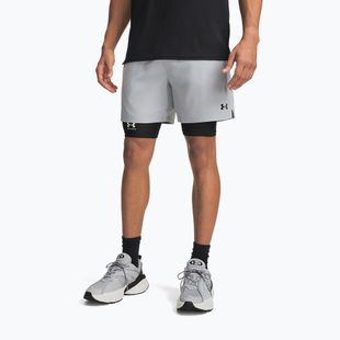 Pánske tréninkové šortky Under Armour Vanish Woven 2.0 Shorts mod gray/black