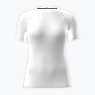 Dámske tréningové tričko Under Armour HG Authentics Comp SS white/halo gray