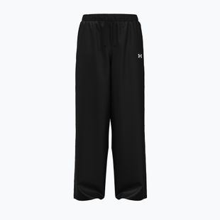 Detské nohavice Under Armour G Icon Woven Open Leg Pant black/black/white