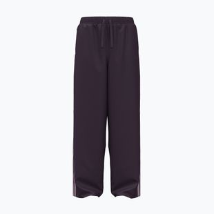 Detské nohavice Under Armour G Icon Woven Open Leg Pant purple echo/mauve pink/black