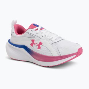 Dámske bežecké topánky Under Armour Assert 11 white/pink frenzy/pink frenzy