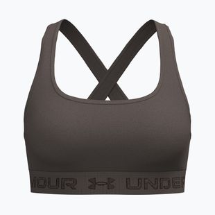 Fitness podprsenka Under Armour Crossback Mid peppercorn/kona brown