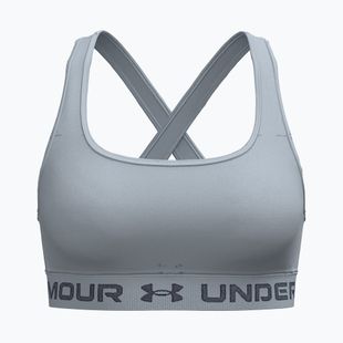 Fitness podprsenka Under Armour Crossback Mid blue fog/downpour gray