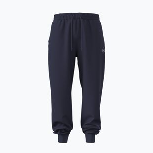 Pánske nohavice Under Armour Rival Fleece Jogger midnight navy/white