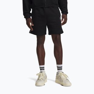 Pánske šortky Under Armour Icon Fleece Taped Shorts ultimate black/white