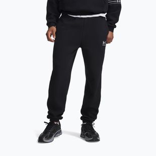 Pánske nohavice Under Armour Icon Fleece Taped Jogger ultimate black/white