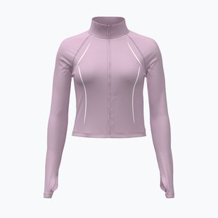 Dámska tréningová mikina Under Armour Meridian Contour Full Zip mauve pink/white/mauve pink