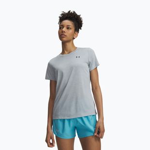 Dámske tréningové tričko Under Armour Tech Twist blue fog/downpour gray