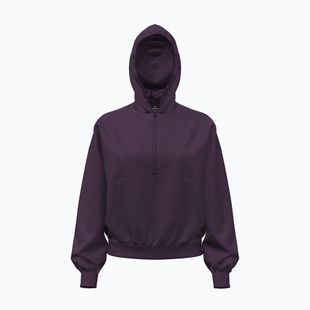 Dámska tréningová mikina Under Armour Icon Fleece HZ Hoodie purple echo/purple echo