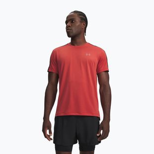 Pánske bežecké tričko Under Armour Velociti Reflect heritage red/black/reflective