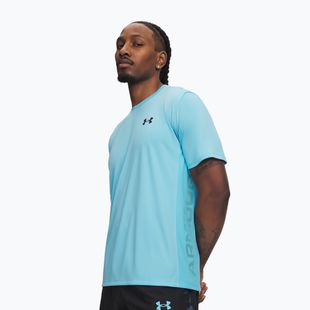 Pánske tréningové tričko Under Armour Tech Utility SS fresco blue/black