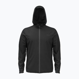 Pánska tréningová bunda Under Armour Tech Utility Woven Jacket black/black/steel