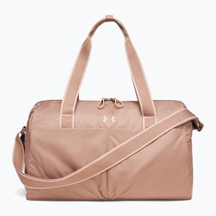 Dámska tréningová taška Under Armour Studio Lite Duffle 26 l deep almond/bashful pink